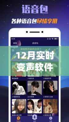 实时变声软件主播的温暖十二月日常
