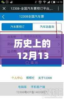 历史上的12月13日，汽车违法违章实时查询演变之旅回顾