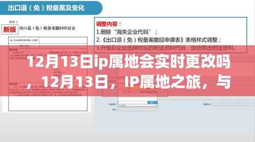 12月13日IP属地之旅,探索实时更改的奥秘,与自然共舞寻找内心平和宁静