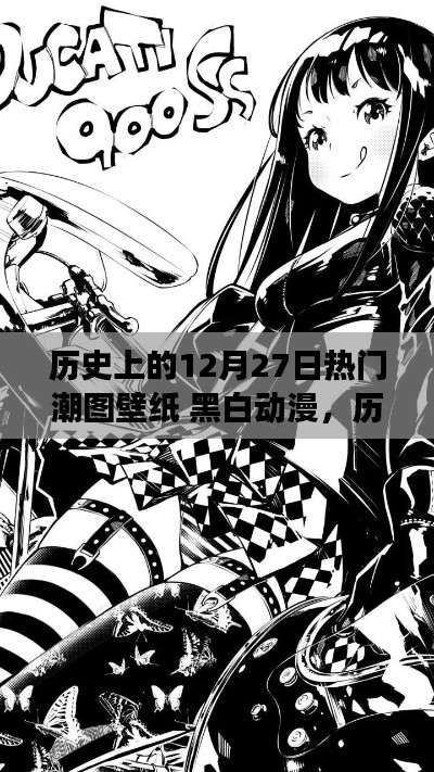 历史上的12月27日热门潮图壁纸，黑白动漫的魔力与争议时刻回顾