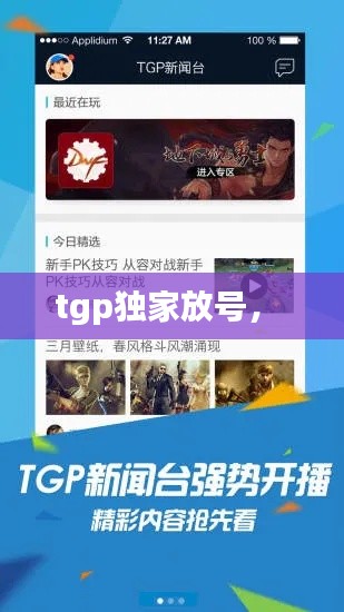 tgp独家放号,