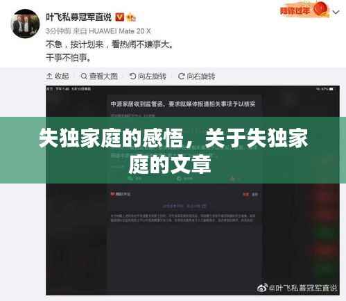 失独家庭的感悟，关于失独家庭的文章 