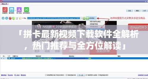 「拼卡最新视频下载软件全解析，热门推荐与全方位解读」
