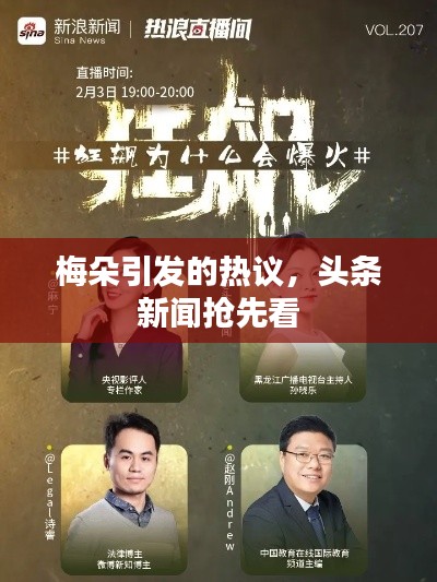 梅朵引发的热议，头条新闻抢先看