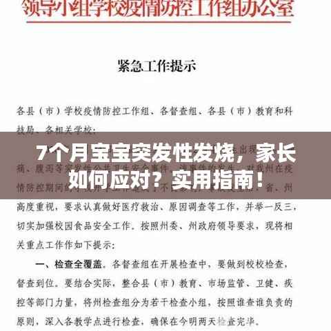 7个月宝宝突发性发烧,家长如何应对?实用指南!